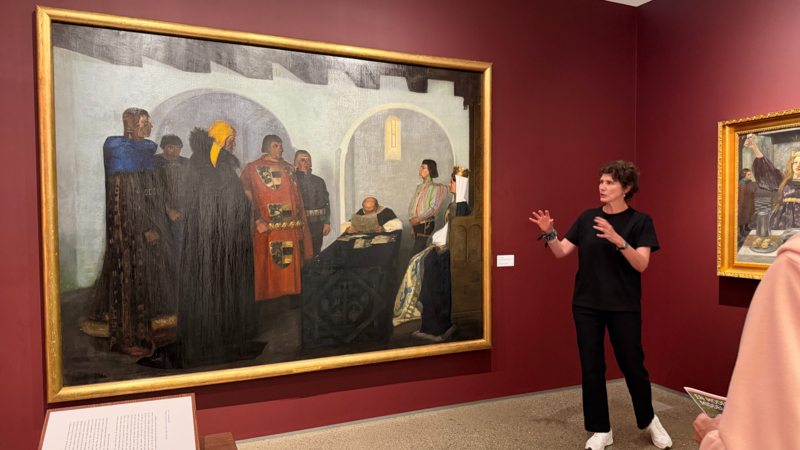 Omvisning En moderne middelalder Lillehammer Kunstmuseum