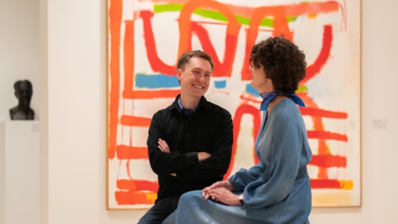 Omvisere_Helene og Jon Ivar_Lillehammer Kunstmuseum_2