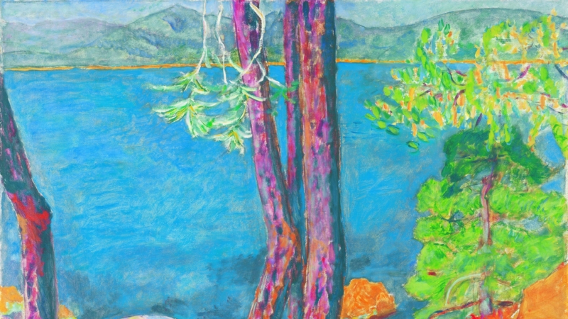 Pierre Bonnard: Bord de mer, sous les pins (1921), Private collection, courtesy Du Lac Fine Arts, Paris