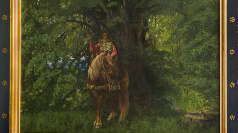 Agnes Slott-Møller, Den fagre liden fugl (kunstnertitel), 1922, Eier: Sorø Kunstmuseum Foto:  Ole Akhøj