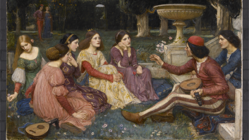 John William Waterhouse. The Cameron. 1926. Lillehammer Kunstmuseum