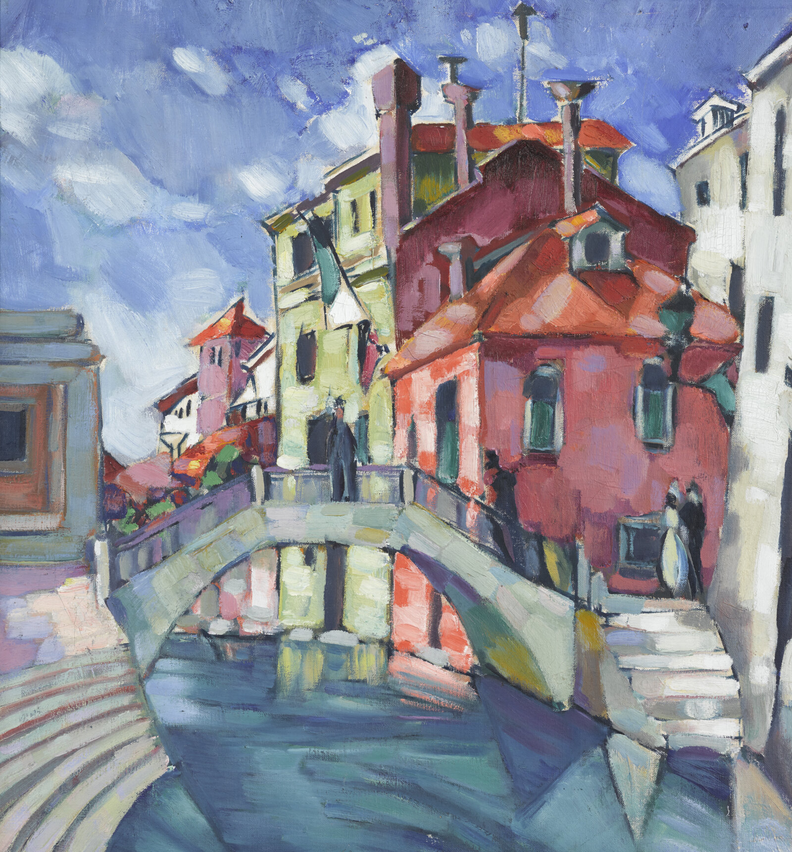 Konrad Mägi, Venezia (Kanal i Venezia), 1922–1923, Estlands kunstmuseum