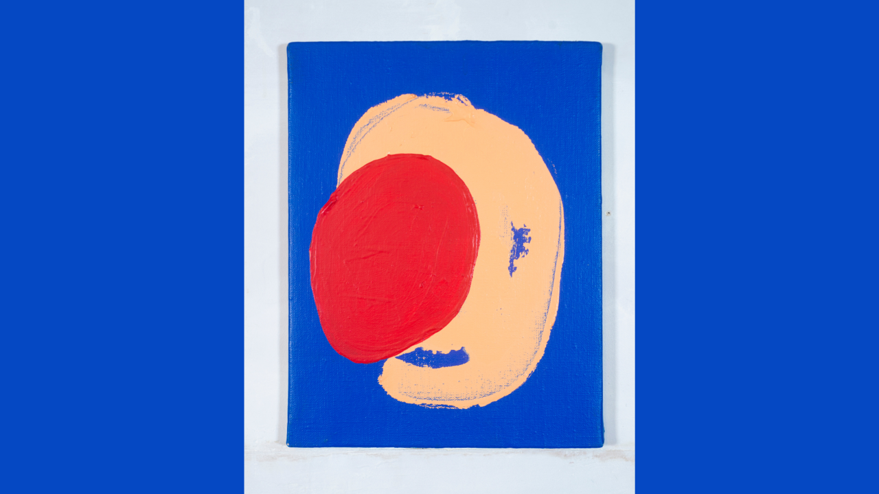Jørgen Dobloug: Uten titel, 2000, olje/acryl på lerret, 40 x 30 cm, Jørgen Dobloug Estate